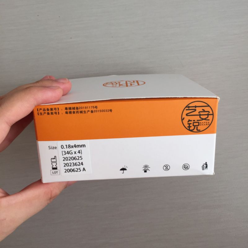 (Q1-HCM) Hộp Kim Meso 34G-4mm Magicalift | Hộp Kim Tiêm Dưỡng Chất Conpuvon - Bangda 34G (100 cây)