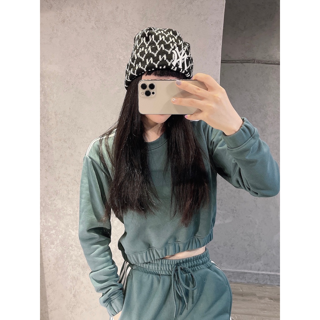 Mũ Len NY Monogram ⚡️ Hàng Xuất Xin ⚡️ Thời Trang Siêu Đẹp