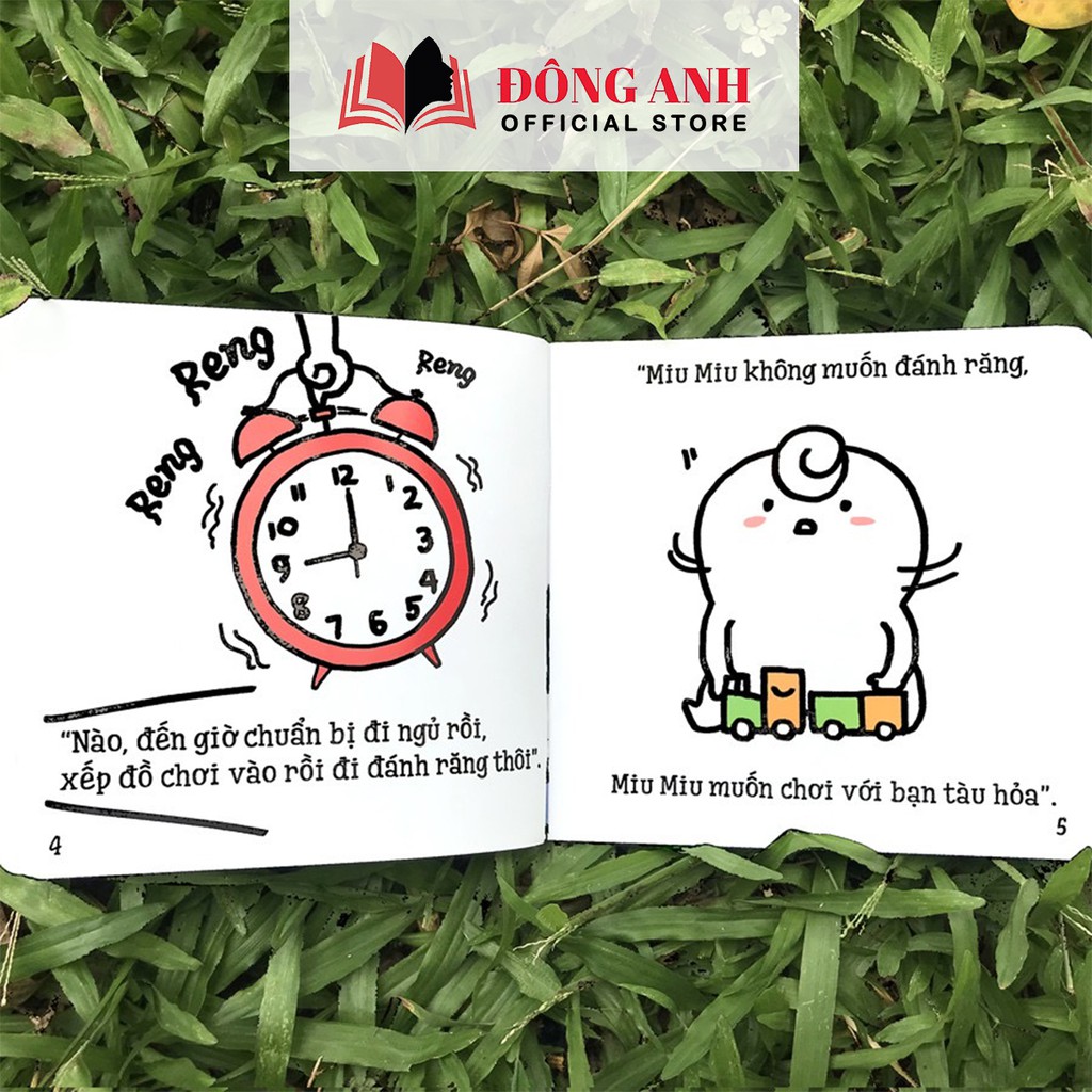 Sách - Combo 6 cuốn Ehon Miu Miu Tự Lập dành cho bé từ 1-6 tuổi