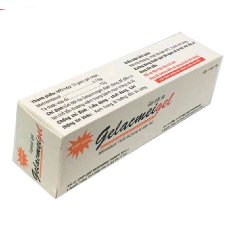 Gel bôi da Gelacmeigel 15g