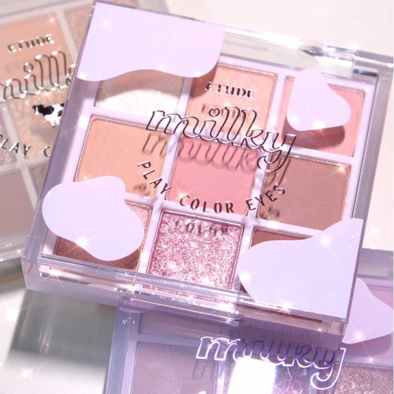 Phấn Mắt Etude house Play Color Eyes Milky New Year 9 ô siêu xinh