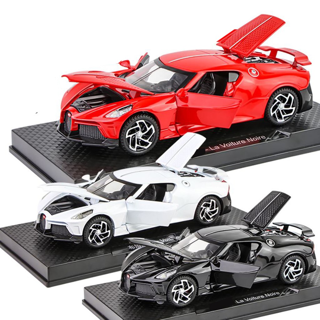 Xe mô hình kim loại Bugatti Black Dragon King tỷ lệ 1:32