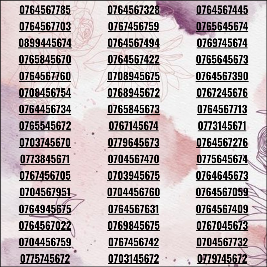 Kho số đẹp miền nam