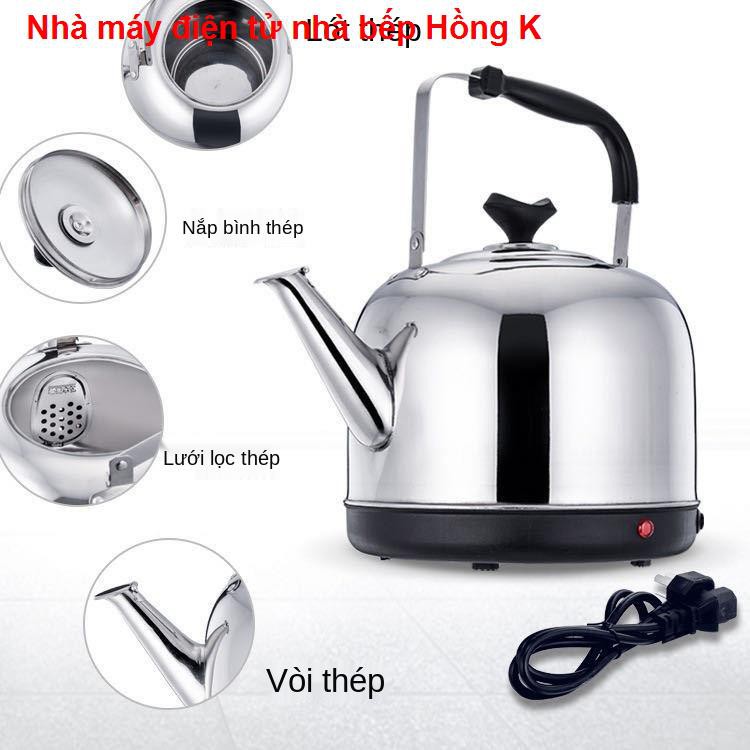 ấm siêu tốc inox 304 công suất lớn tốc, còi, đun nước, tự động ngắt điện, giữ nhiệt, điện gia dụng