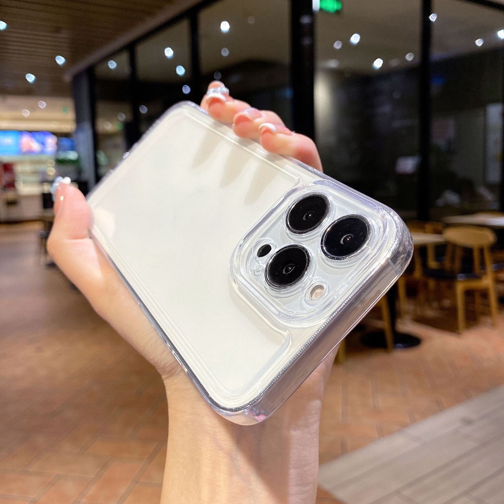 Ốp Điện Thoại Trong Suốt Mạ Điện Họa Tiết Vũ Trụ Cho iPhone 13 12 11 X XS Pro Max XR 6 6S 7 8 Plus