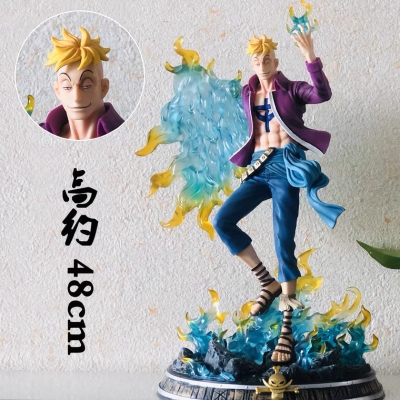 [HÀNG MỚI] Mô Hình Nhân Bật Marco SIêu To Băng Hải Tặc Râu Trắng, Figure Marco - Mô Hình One Piece