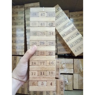 Rút gỗ số Vivitoys dòng cao cấp nặng 1kg