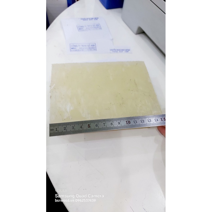 Thớt Nhựa, Tấm lót nhựa đê kê đục lỗ,đóng khoen,đóng nút Dày 1.5,3,4,5cm Size 10x15,15x20,20x25cm Màu đen, trắng