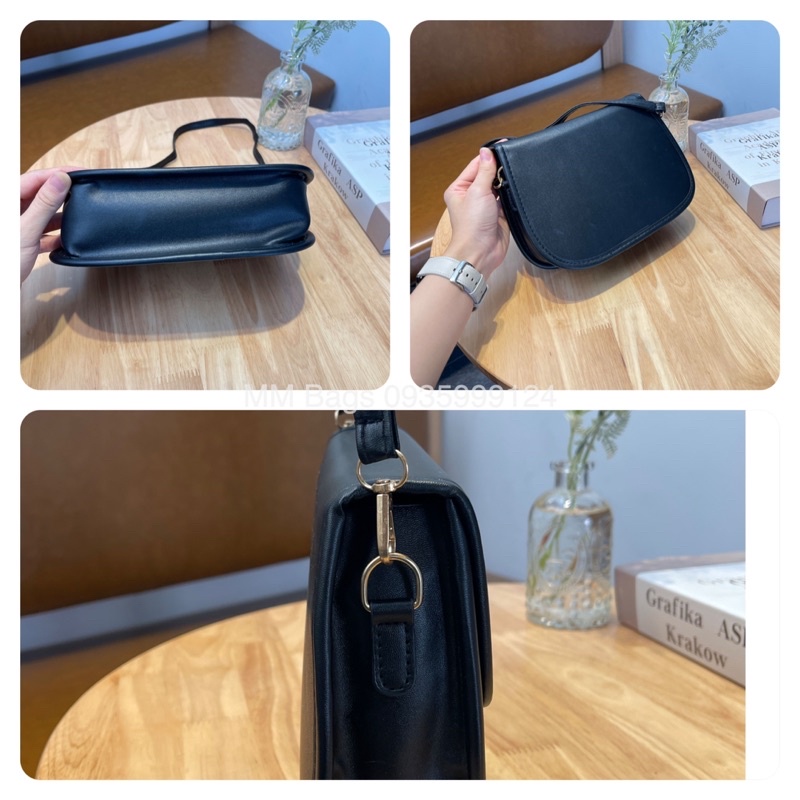 Túi đeo chéo nữ MM Bags túi đeo vai giá rẻ đi chơi đi học thời trang retro RTE69