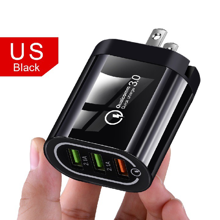 SẠC PSDA QUICK CHARGE 3.0 - 3 CỔNG USB