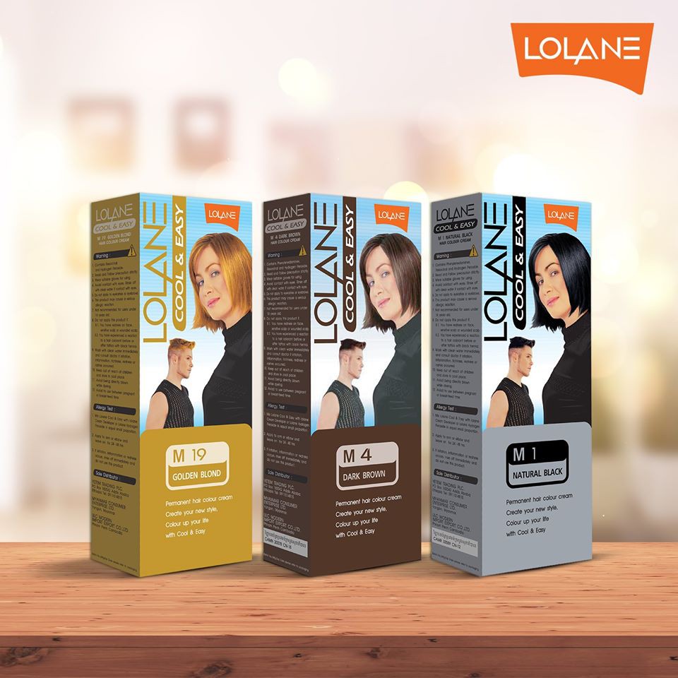 LOLANE - THUỐC NHUỘM TÓC PHỦ BẠC THỜI TRANG COOL & EASY