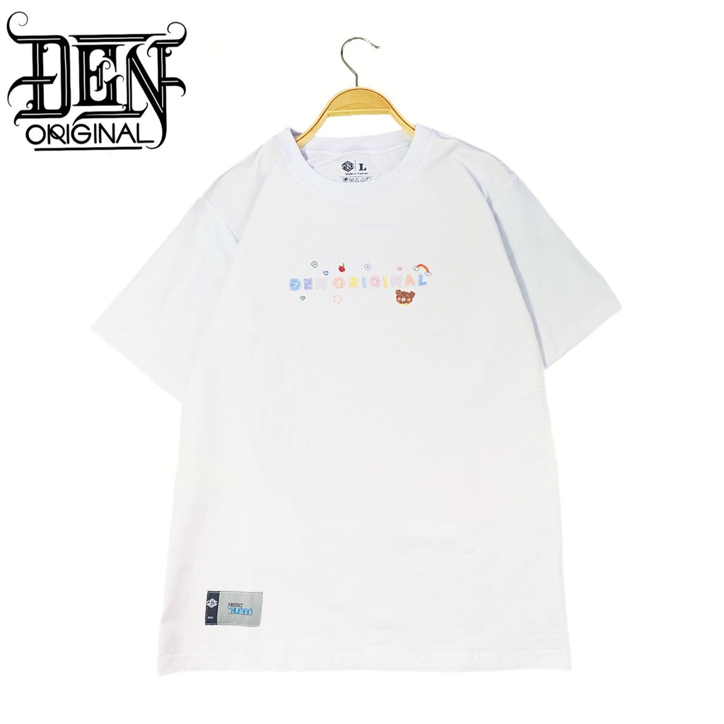 Áo thun bút chì màu ĐEN Original tay lỡ unisex nam nữ dễ thương | BigBuy360 - bigbuy360.vn