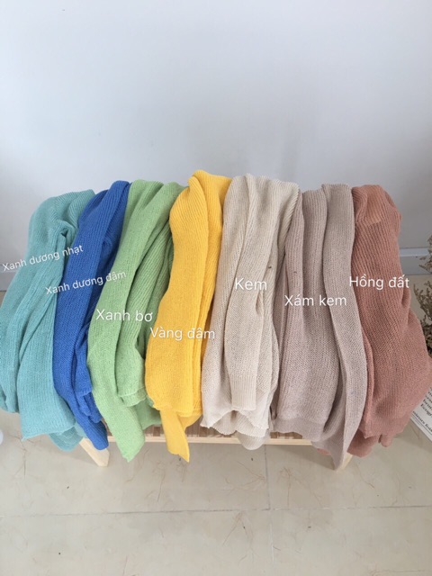 A3_Áo Khoác Len Mỏng Form Ôm Chất Đẹp | BigBuy360 - bigbuy360.vn