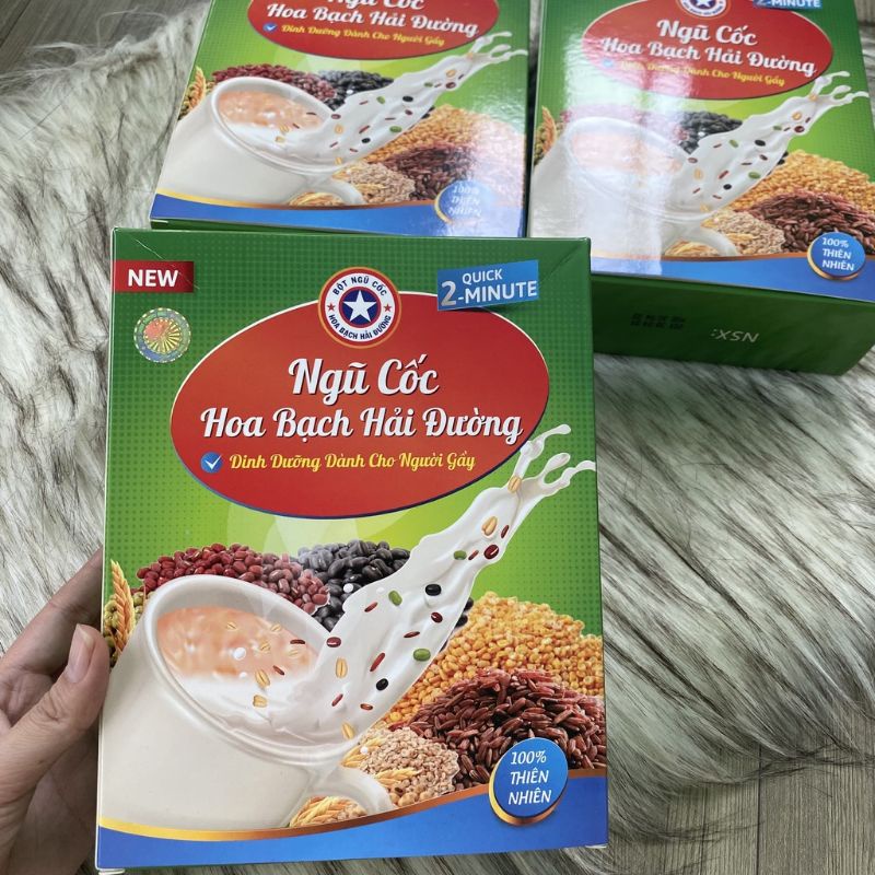 Ngũ cốc tăng cường HOA BẠCH HẢI ĐƯỜNG 500g