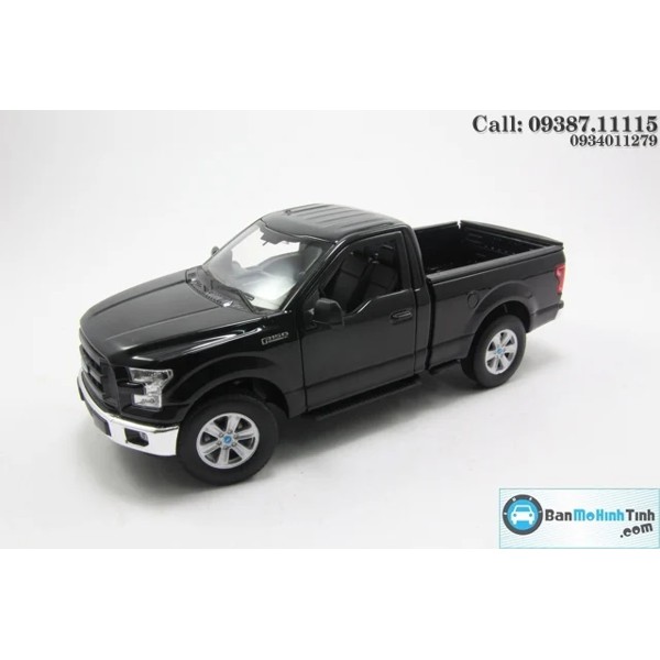 Mô hình xe bán tải Ford F-150 2015 Regular Cab 1:24 Welly