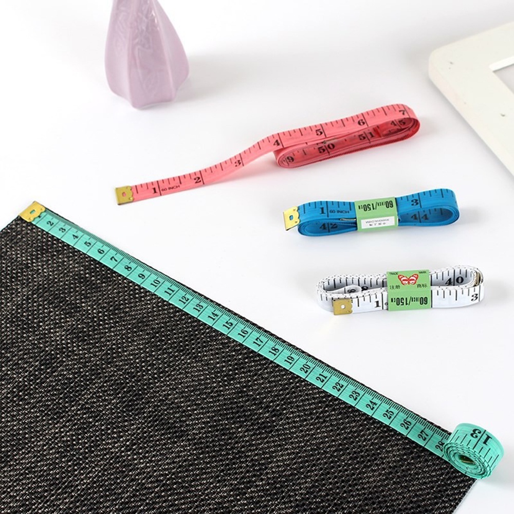 Thước Dây Đo 3 Vòng - Thước Dây May Đồ - 150cm nhỏ gọn tiện lợi