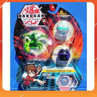 Vỉ đồ chơi 3 con Siêu chiến binh Bakugan