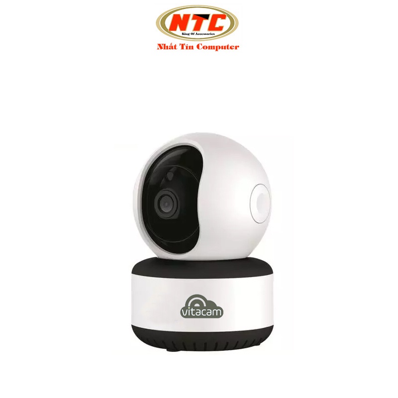 Camera IP Wifi Vitacam C1290 Pro 3.0MP FullHD+ 1536P hồng ngoại ban đêm, góc quan sát siêu rộng (Trắng)