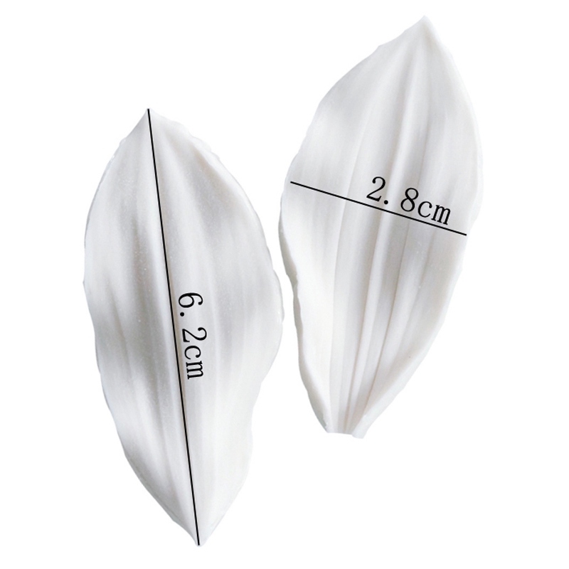 Khuôn Silicone Tạo Hình Cánh Hoa Mẫu Đơn Trang Trí Bánh