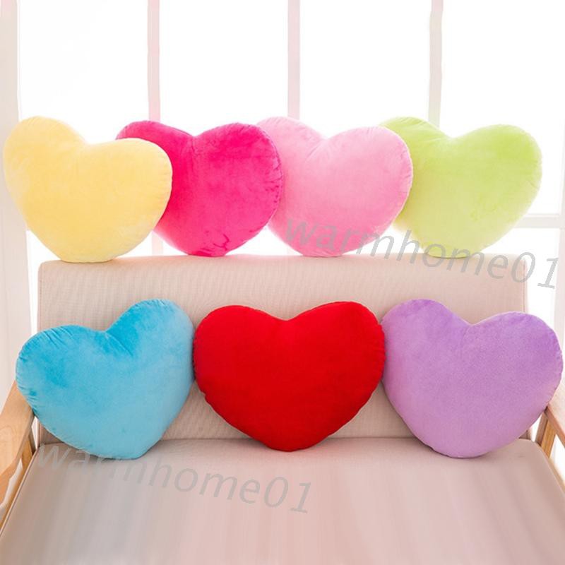 Gối Trang Trí Hình Trái Tim Bằng Cotton Pp Mềm 30cm