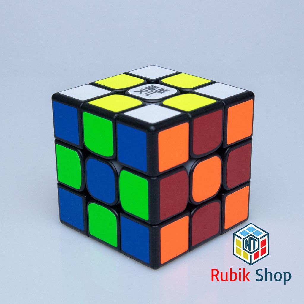 [Siêu Phẩm] Rubik 3x3 MoYu Weilong WRM 2019/2020 Stickerless/ Đen (Có nam châm)