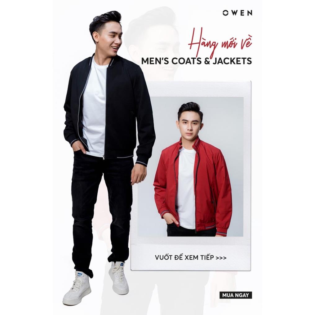 OWEN -  Áo khoác nam OWEN, áo gió Jacket  cao cấp giữ ấm tốt JK61031 - OWEN Flagship Store