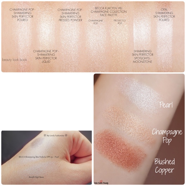 Phấn bắt sáng, bắt sáng dạng lỏng Becca Shimmering Skin Perfector®, ignite liquified light  Highlighter
