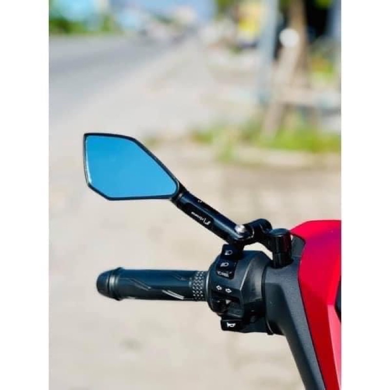 Gương 5 cạnh Rizoma Gập Xoay Xe Máy Loại 1 Xịn