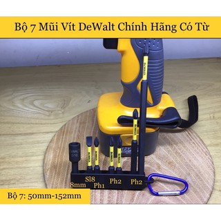 Bộ 7 Mũi Vít DeWalt Chính Hãng Có Từ