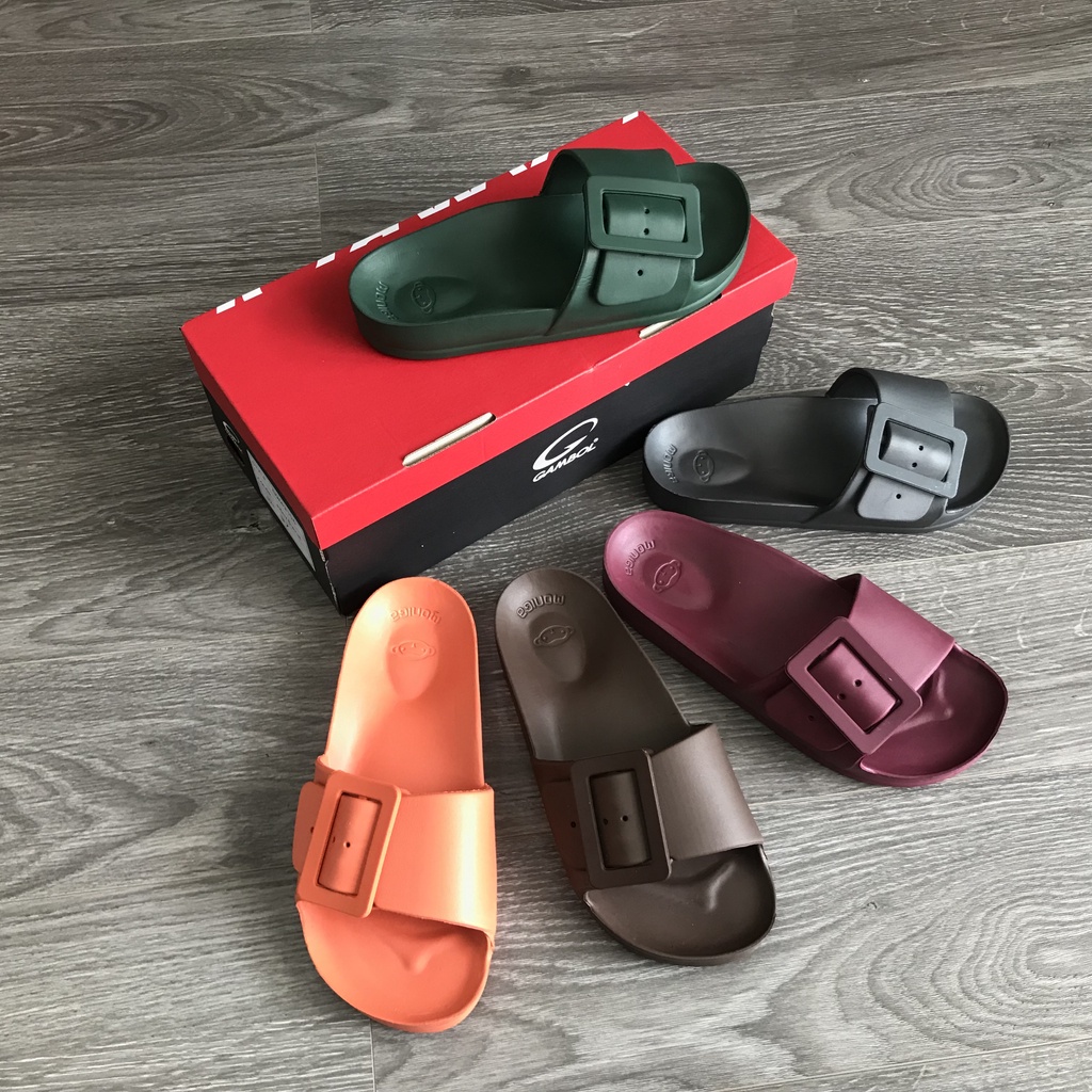 Dép Nữ Thái Lan Chính Hãng Quai Ngang Khoá Vuông Monobo Moniga 8.2