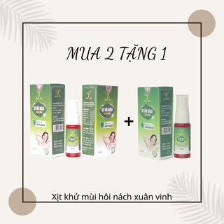 Combo 3 lọ xịt khử mùi hôi nách xuân vinh