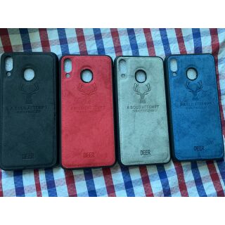 Ốp lưng Samsung M20 dẻo viềng lưng vải Jean