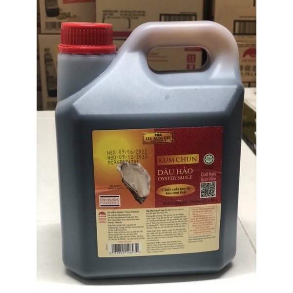 Dầu hào Lee Kum Kee Kum Chun Oyster Sauce 2.5kg