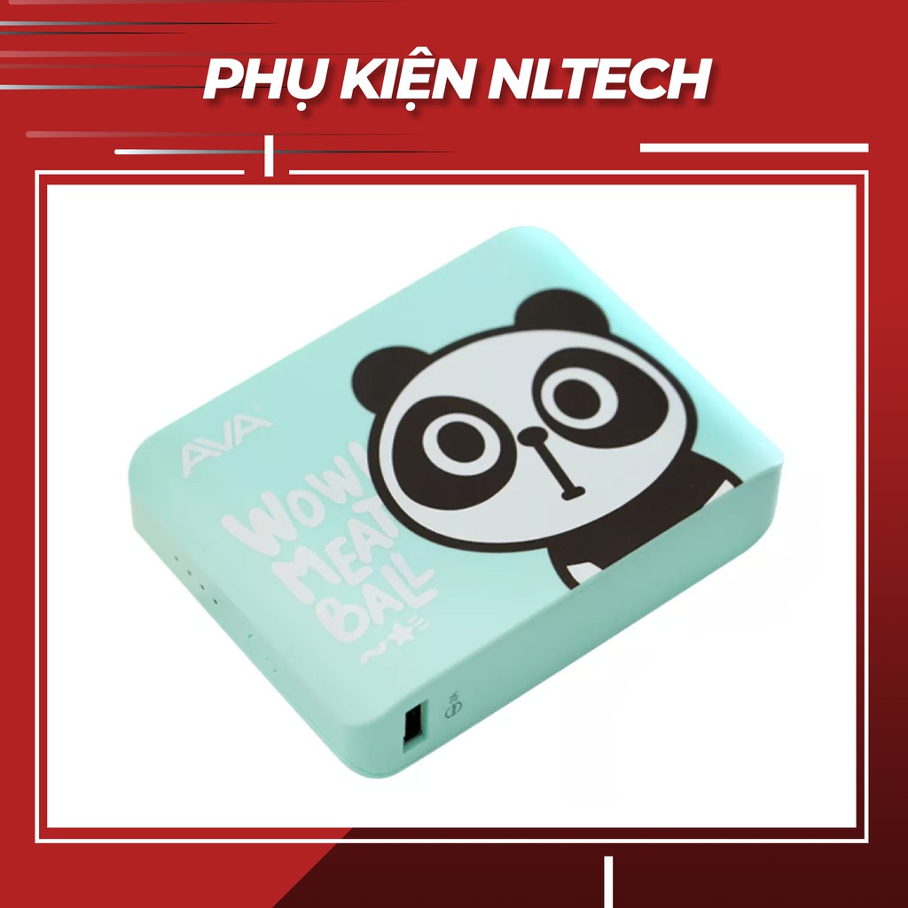 [ HÀNG CAO CẤP ] Pin sạc dự phòng 10.000 mAh AVA TS-D151