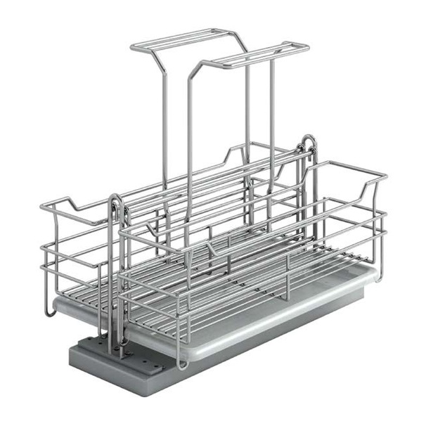 GARIS - Giá để chất tẩy rửa, nan vuông , bề mặt điện hóa/mạ chrome MU02 GU02