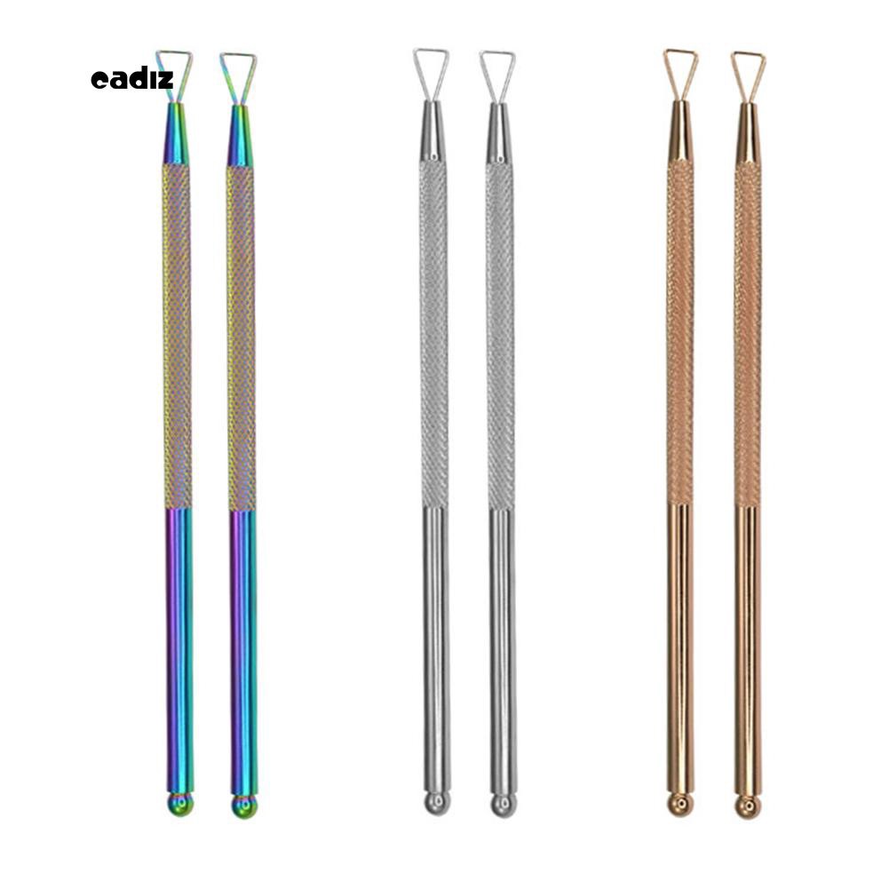 [Hàng mới về] Dụng cụ loại bỏ gel sơn bóng móng tay bằng thép không gỉ cao cấp