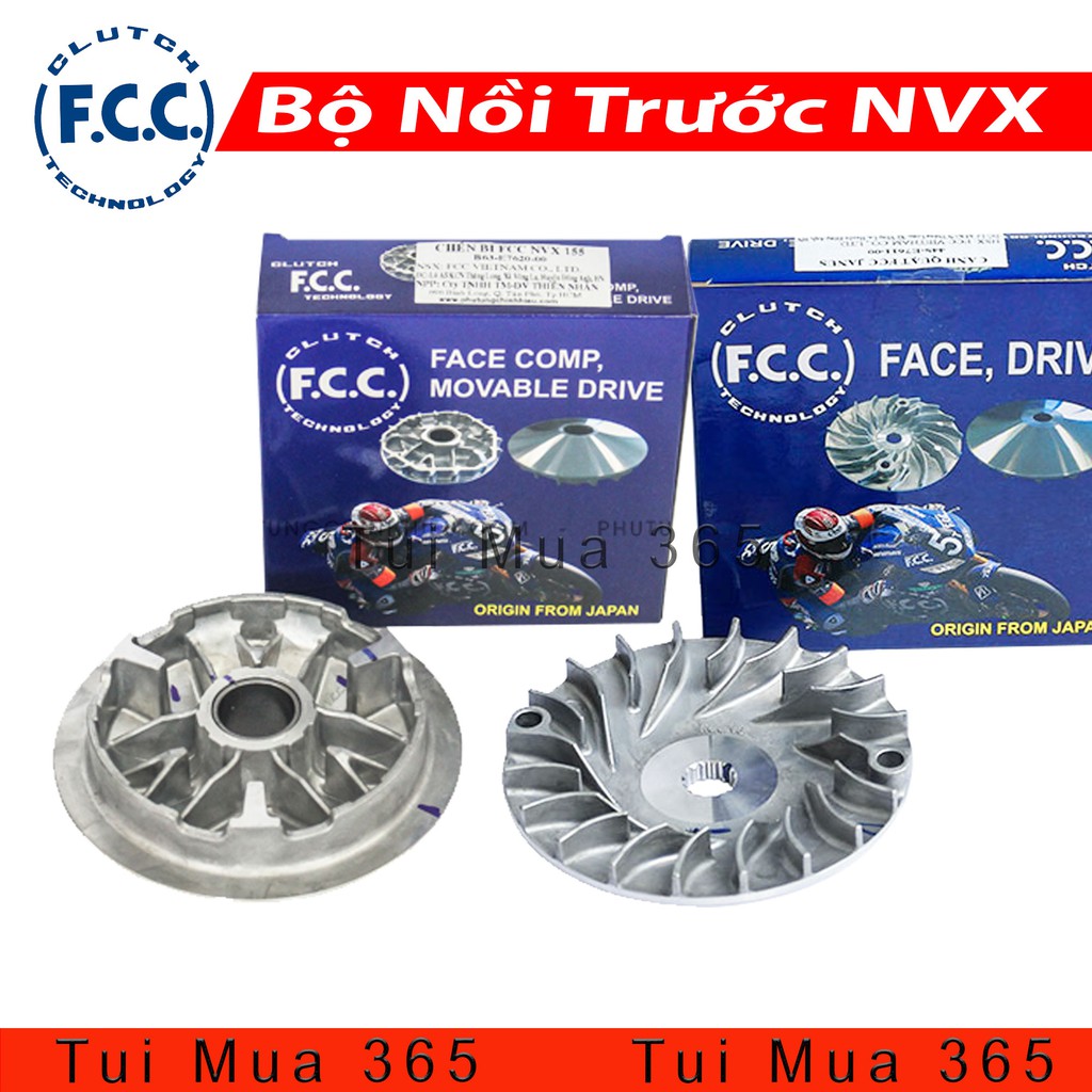 Bộ Nồi Trước Dùng Cho Xe NVX 155 FCC Công Nghệ Japan