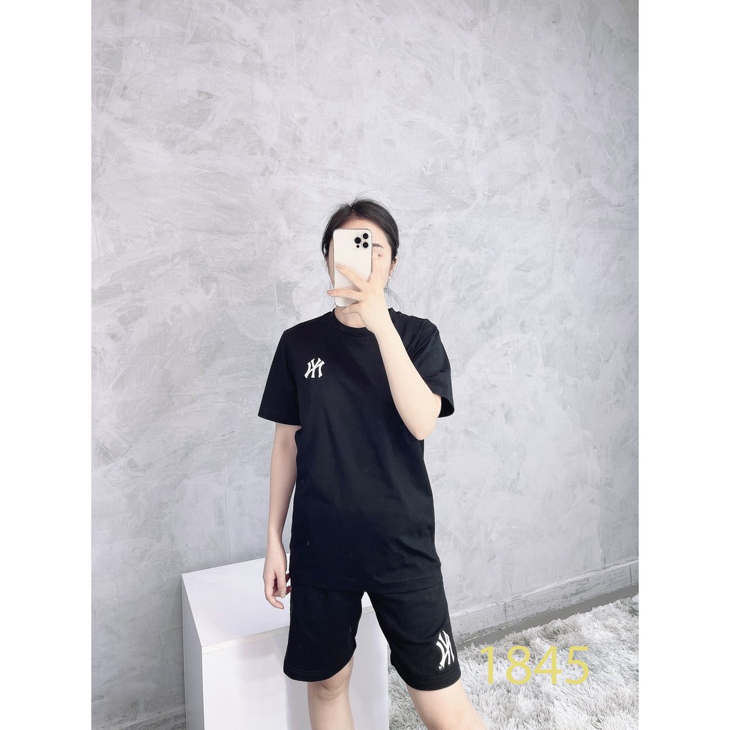 (HÀNG XUẤT XỊN) Áo đen 1845 OUTLINE OVERFIT M//L//B N//Y TEE Made in V//N full-tag-code  Size XS S M L