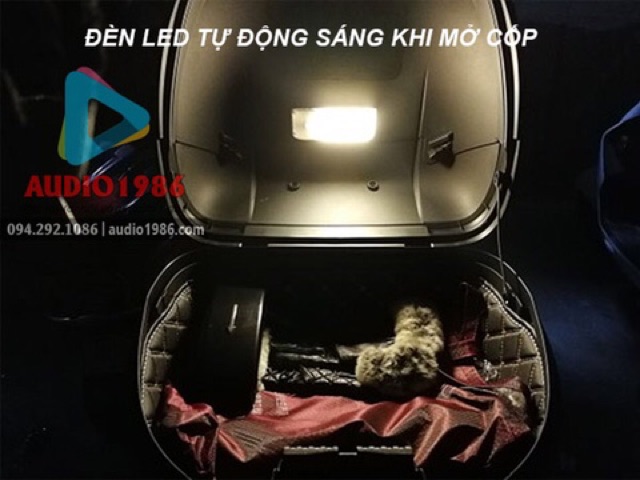 Đèn Led Cảm Ứng Tự Sáng khi mở Cốp Xe Máy, Ô Tô, tất cả các loại cốp xe đều lắp được