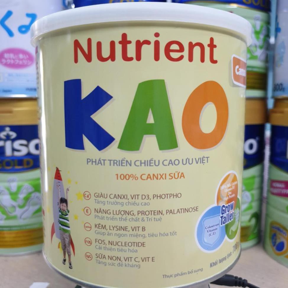 Sữa bột Nutrient KAO 700g Date T7.2023