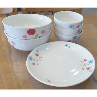 [Thanh lý] Chén dĩa bằng sứ cao cấp, dày, đẹp (chỉ giao trong TP HCM)