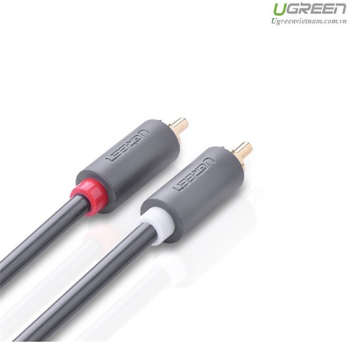Cáp RCA Ugreen 4 Đầu Dương 10520 (5m) - Hàng Chính Hãng