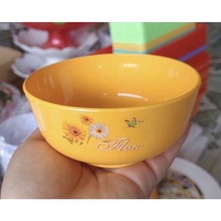 🍛Set 10 Chén CƠM Nhựa Dẻo, HOA CÚC, Dày, Chắc (Rộng 11cm)