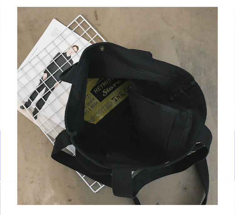 Túi vải canvas đeo chéo phong cách thời trang Hàn Quốc dành cho nam