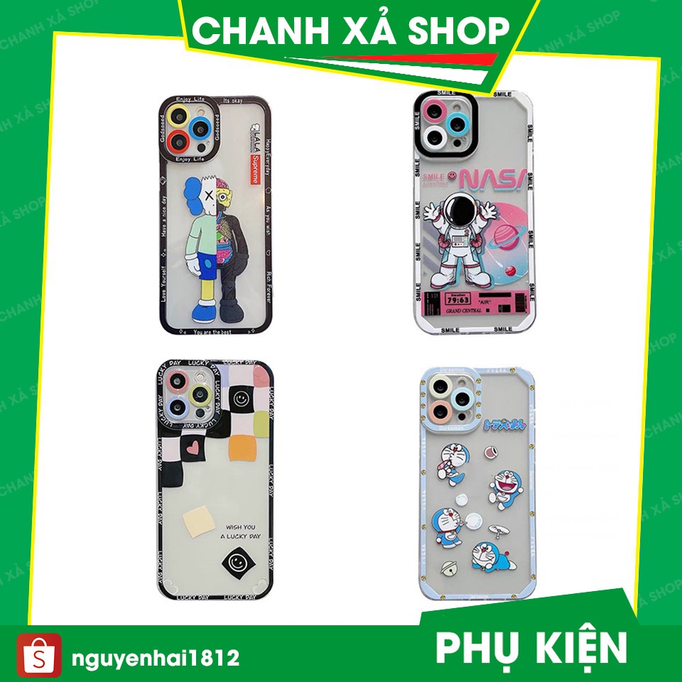 Ốp lưng iphone trong lỗ camera bear.brick viền nổi cạnh vuông 6/6plus/7/7plus/8/8plus/x/xs/11/12/13/pro/max/plus/promax