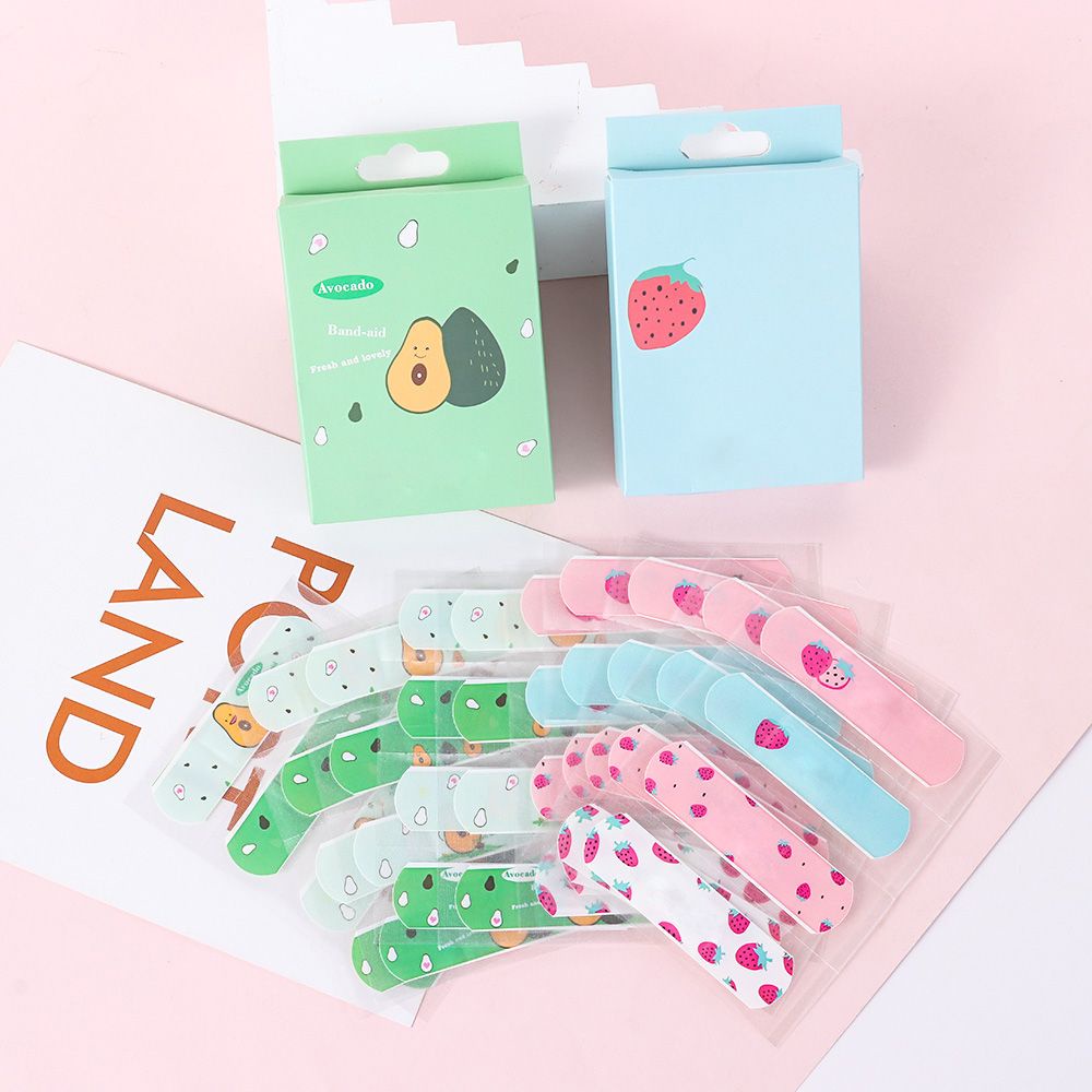 Bộ 20 băng cá nhân chống nước thoáng khí họa tiết hoạt hình độc đáo tùy chọn