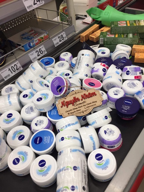 [HÀNG XÁCH TAY] Kem Dưỡng Ẩm NIVEA SOFT ❤️ Dành Cho Mặt và Toàn Thân