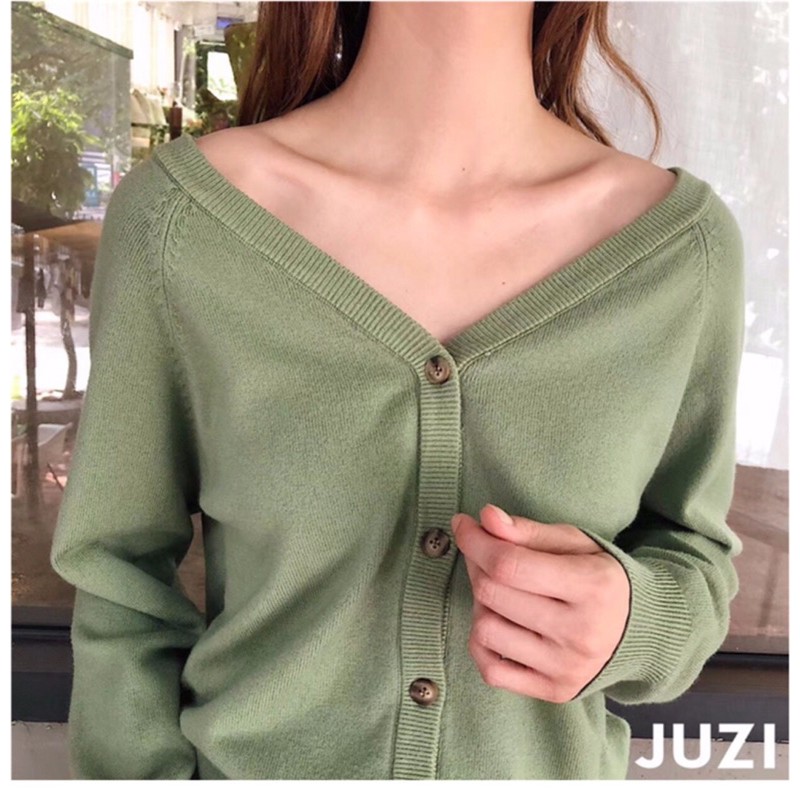 Áo cardigan len dày dặn