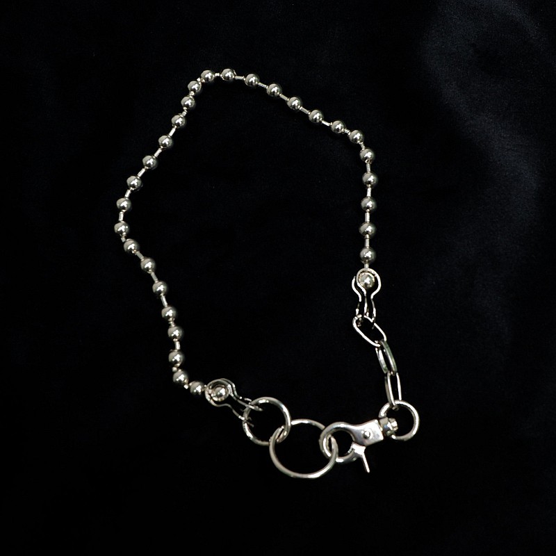 Vòng cổ Thép Phong Cách Hip Hop Thời Trang Hàn Quốc