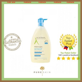 Sữa Tắm Gội Cho Bé Aderma Primalba Gentle Cleansing Gel 500ml